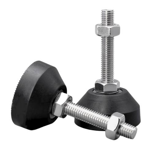soporte ajustable de goma para cnc